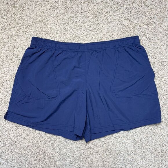 COLUMBIA Sandy River Shorts 5” High Rise Quick Dry Nocturnal Blue Size XL - Picture 3 of 8